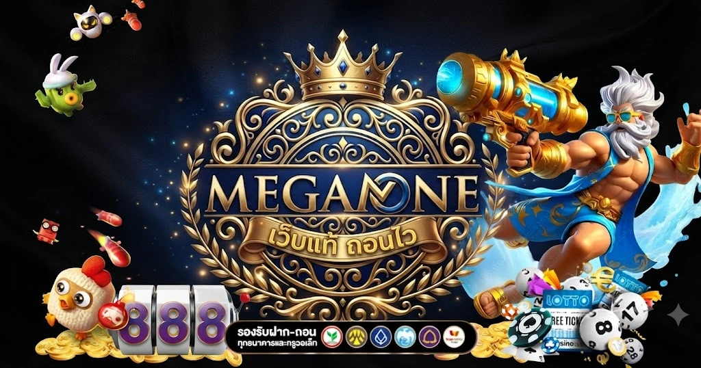 MEGAONE เว็บเกมออนไลน์ครบวงจร รวมความบันเทิงไว้ในแพลตฟอร์มเดียว